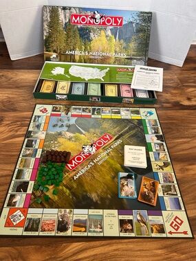 Hasbro Monopoly 2005 America’s National Parks Edition Complete BGG
